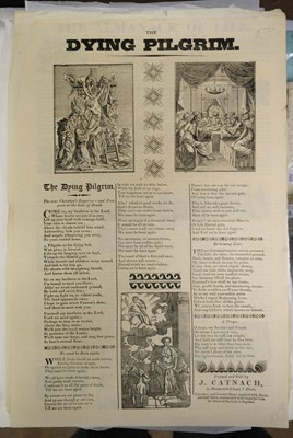 Lot 287 - Broadsheets & Broadsides. A collection of 21 broadsheets & broadsides, early 19th century