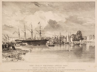 Lot 238 - Marine. Walker (J.). The Great Western Steam Ship..., 1837