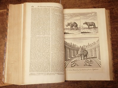 Lot 149 - Harris (John). Navigantium atque Itinerantium Bibliotheca..., 2 volumes, 1744 - 48