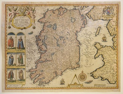 Lot 159 - Maps. A collection of 30 British county, regional and country maps and charts, 17th - 19th century