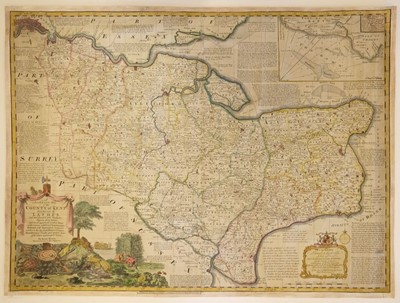 Lot 159 - Maps. A collection of 30 British county, regional and country maps and charts, 17th - 19th century