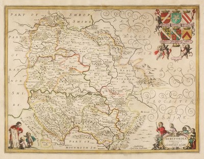 Lot 161 - Maps. A mixed collection of approximately 130 regional and county maps, 18th & 19th century