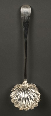 Lot 48 - Scottish Silver. Silver ladle by James Wildgoose, Aberdeen circa 1763-70