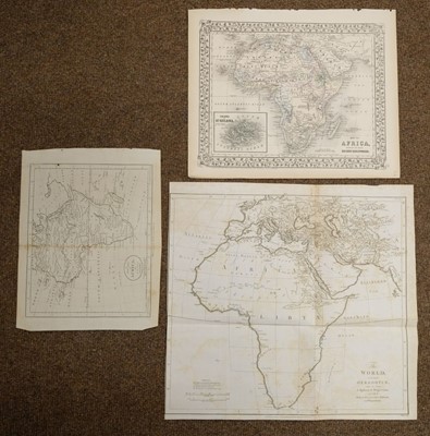 Lot 326 - Africa. A collection of 27 maps of the continent, mostly 19th century