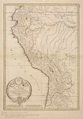 Lot 404 - South America. A mixed collection of approximately forty maps, 18th & 19th century