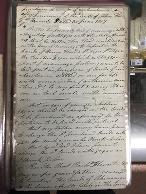 Lot 302 - Flood (John). Will of John Flood of Flood Hall, Kilkenny, 1761