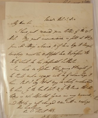 Lot 273 - Wellington (Duke of). Group of Peninsular War autograph letters signed to Charles Stuart, 1811-13