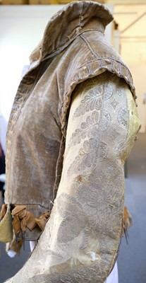 Lot 227 - Clothing. A European doublet, probably 1580-1600 [and later]