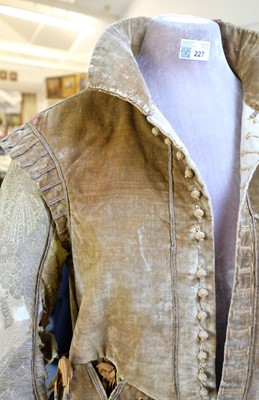 Lot 227 - Clothing. A European doublet, probably 1580-1600 [and later]