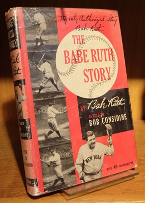 Lot 263 - Considine (Bob). The Babe Ruth Story, 1st edition, 1948
