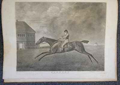 Lot 349 - Stubbs (George Townly, 1756-1815). A complete series of 14 stipple engravings of racehorses