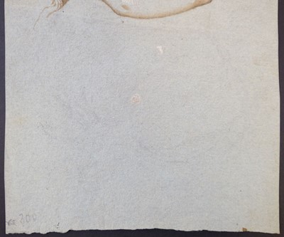 Lot 317 - Farinati (Paolo, 1524-1606). Head and torso of a femal nude seated