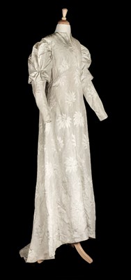 Lot 233 - Clothing. An Aesthetic Movement dress, circa 1870s/80s