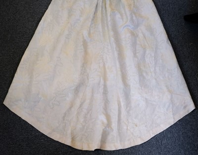 Lot 233 - Clothing. An Aesthetic Movement dress, circa 1870s/80s