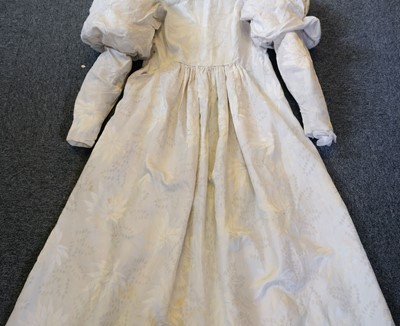 Lot 233 - Clothing. An Aesthetic Movement dress, circa 1870s/80s