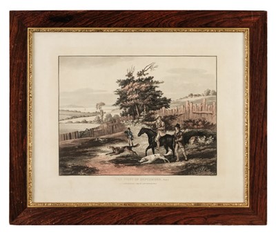 Lot 437 - Reeve (R. G.). The First of September, Plates 1 - 4, J. Deeley, 1811