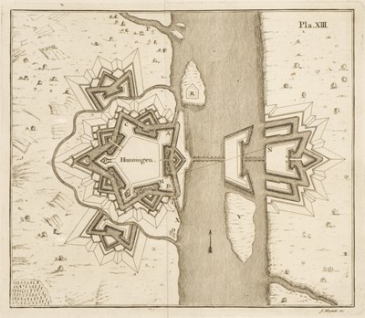 Lot 360 - Bisset (Charles). The Theory and Construction of Fortification, 1st edition, 1751