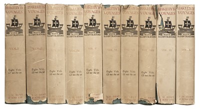 Lot 55 - Hakluyt (Richard). The Principal Navigations, 10 volumes, 1927-28