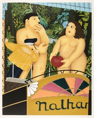 Lot 583 - Cook (Beryl, 1926-2008). Nathan or Adam & Eve, 1987