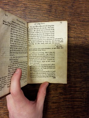 Lot 102 - Hall (Thomas). The Loathsomnesse of Long Haire, 1st edition, 1654