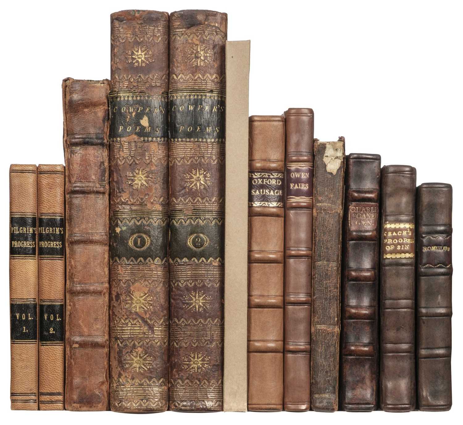 Lot 361 - Bunyan (John). The Pilgrim's Progress, 1717-18, & 8 others