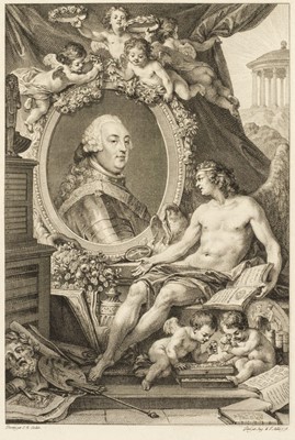 Lot 221 - Louis (Duke d'Orleans). Description des principales Pierres Gravees du Cabinet, 2 vols., 1780-84