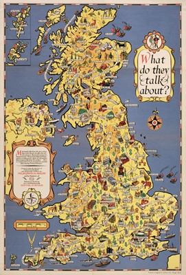 Lot 126 - British Isles. Bacon (Cecil W.), What do they talk about? Geographical Magazine, 1951