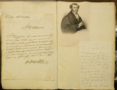 Lot 286 - British History. An album of 120 autograph items, 19th century