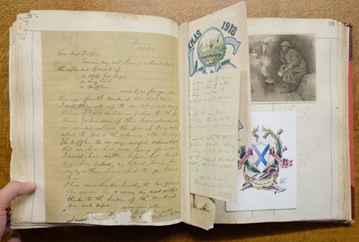 Lot 349 - World War I Letters. A quantity of approximately 50 letters and cards