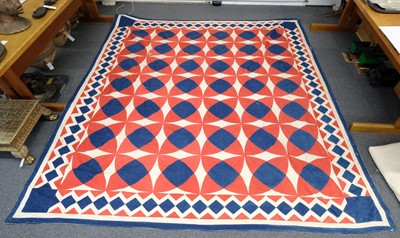 Lot 272 - Quilts. A Victorian patchwork quilt, and 2 others