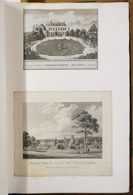 Lot 224 - Surrey. Album containing 62 plates of topographical and historical views etc., 18th & 19th century