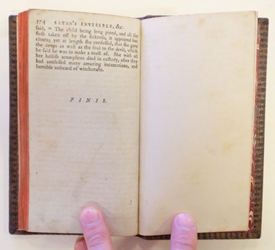 Lot 154 - Sinclair (George). Satan's Invisible World, 1789