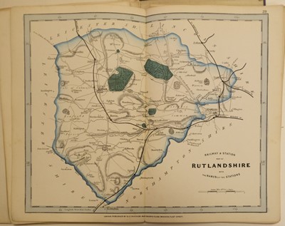 Lot 93 - Cruchley (G. F.). Cruchley's County Atlas of England & Wales, 1875