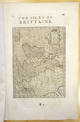 Lot 127 - British Isles. Mercator (Gerard), Anglia Scotia et Hibernia, Thomas Cotes, 1637