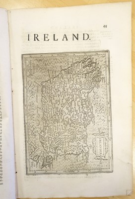 Lot 127 - British Isles. Mercator (Gerard), Anglia Scotia et Hibernia, Thomas Cotes, 1637