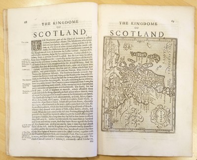 Lot 127 - British Isles. Mercator (Gerard), Anglia Scotia et Hibernia, Thomas Cotes, 1637