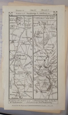 Lot 148 - Hampshire. A collection of approximately 105 maps, 17th - 19th century