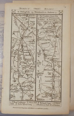 Lot 148 - Hampshire. A collection of approximately 105 maps, 17th - 19th century