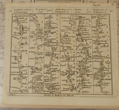 Lot 148 - Hampshire. A collection of approximately 105 maps, 17th - 19th century