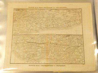 Lot 148 - Hampshire. A collection of approximately 105 maps, 17th - 19th century