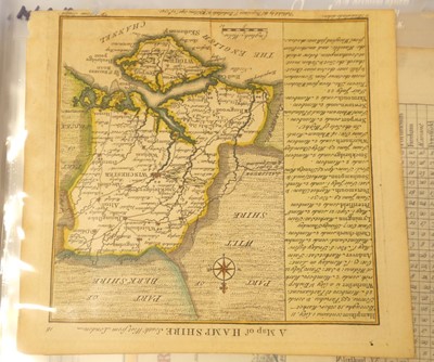 Lot 148 - Hampshire. A collection of approximately 105 maps, 17th - 19th century