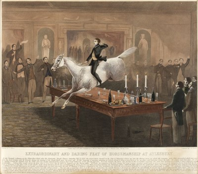 Lot 446 - Smith (C.N.). Extraordinary and Daring Feat of Horsemanship at Aylesbury, 1851