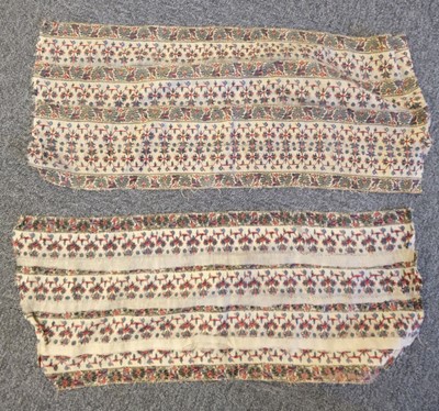 Lot 282 - Shawl. A large Kashmir shawl, circa 1820-1825