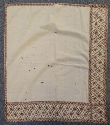 Lot 282 - Shawl. A large Kashmir shawl, circa 1820-1825