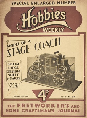 Lot 123 - Models. Scratch built models circa 1920-30