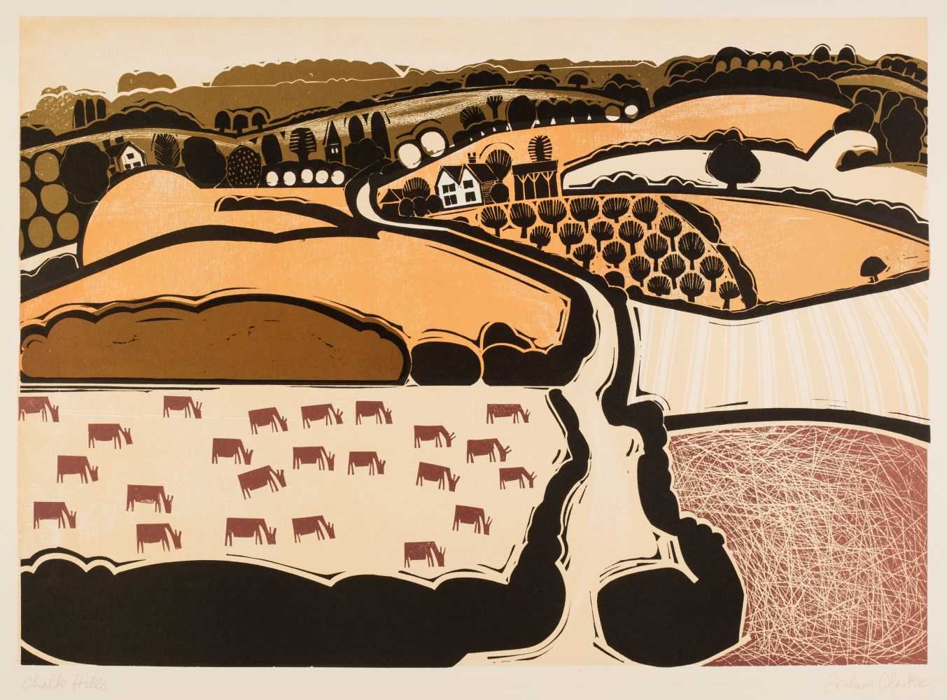 Lot 554 - Clarke (Graham, 1941-). Chalk Hills, circa 1966