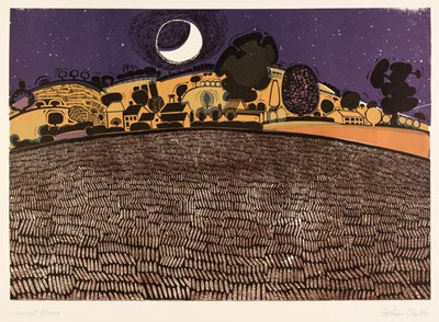 Lot 557 - Clarke (Graham, 1941-). Harvest Moon, circa 1966