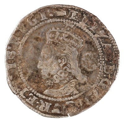 Lot 19 - Coin. Great Britain. Elizabeth I, Sixpence