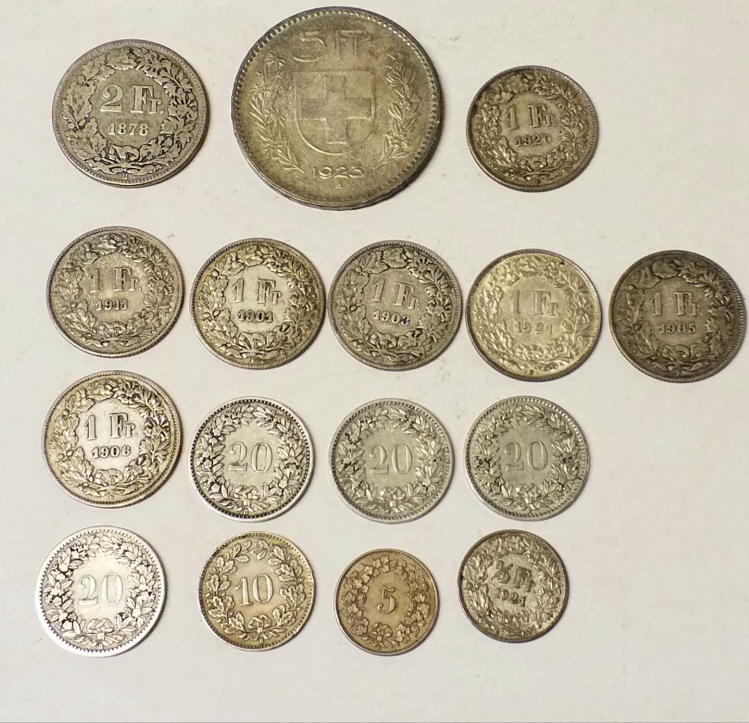 Lot 38 - Coins. Switzerland. Various