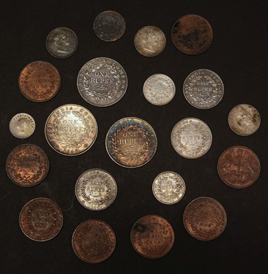 Lot 34 - Coins. East India Company. Rupees, etc